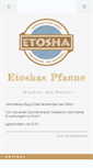 Mobile Screenshot of etosha.weblog.co.at