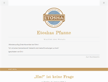 Tablet Screenshot of etosha.weblog.co.at