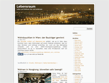 Tablet Screenshot of lebensraum.weblog.co.at
